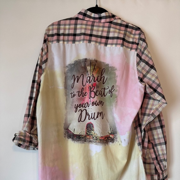 ONE24 RAGS March to the Beat of your Own Drum Size XL best for Med/Lg - Picture 1 of 4